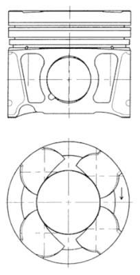 WILMINK GROUP Поршень WG1016760